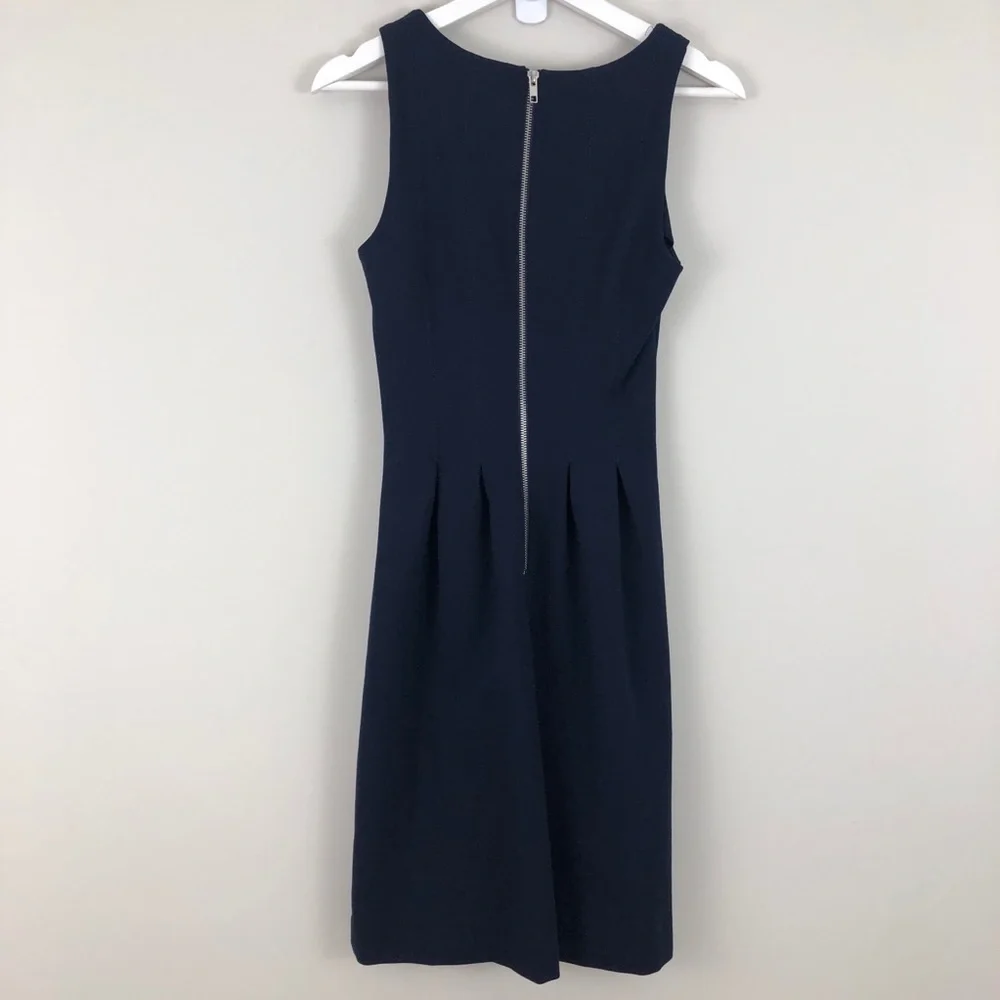 J. Crew Fit & Flare Stretch A-line Dress
